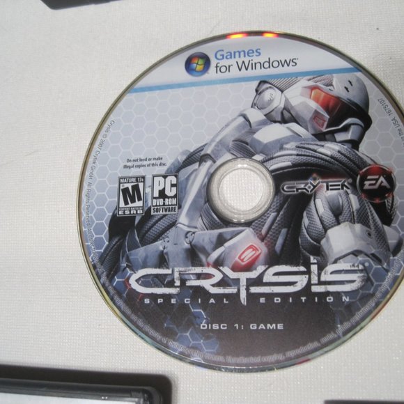 CRYSIS Limited Edition and CRYSIS WARHEAD and Wars PC Games (2008, rated M 17+) - Picture 6 of 16